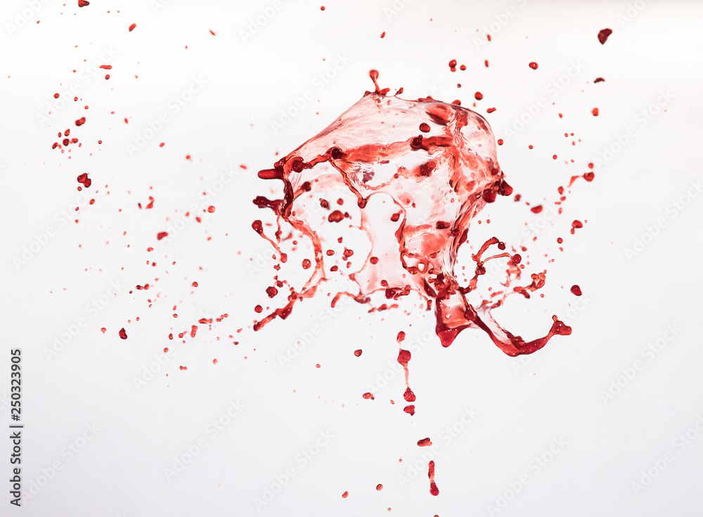 Fototapeta premium drops splashing liquid