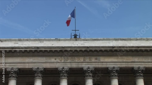 Palais Brongniart in Paris France photo