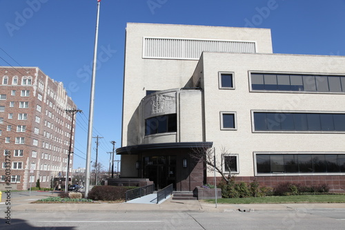 Tulsa Art Deco Kewanee Oil Building Entry