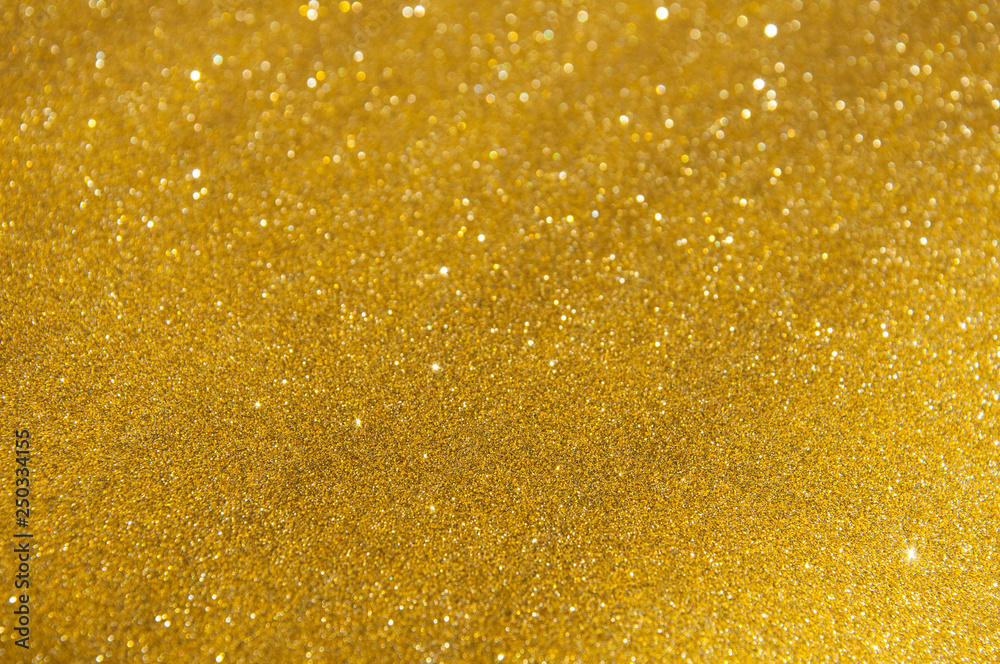 Abstract golden glitter texture background