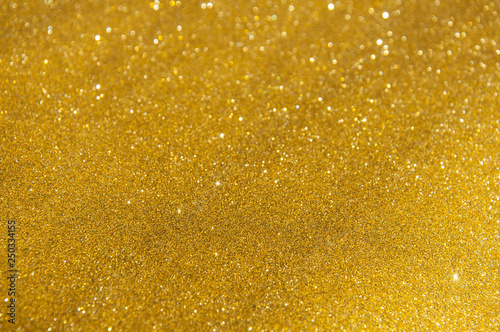 Abstract golden glitter texture background