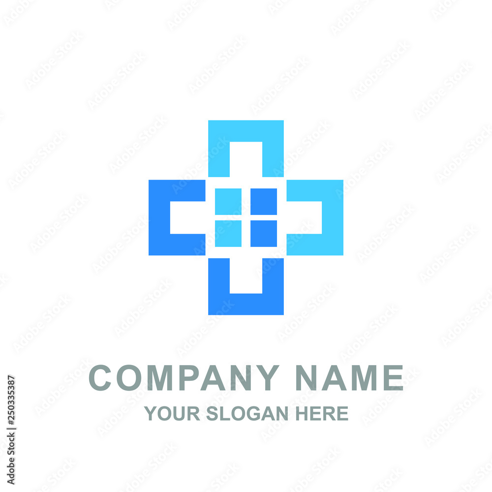 Blue Cross Medical Healthcare Hospital Logo Blue Cross Medical Healthcare Hospital Logo