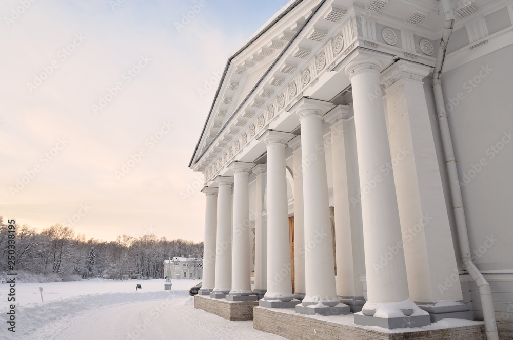 Fototapeta premium Kitchen building of Elagin Palace.