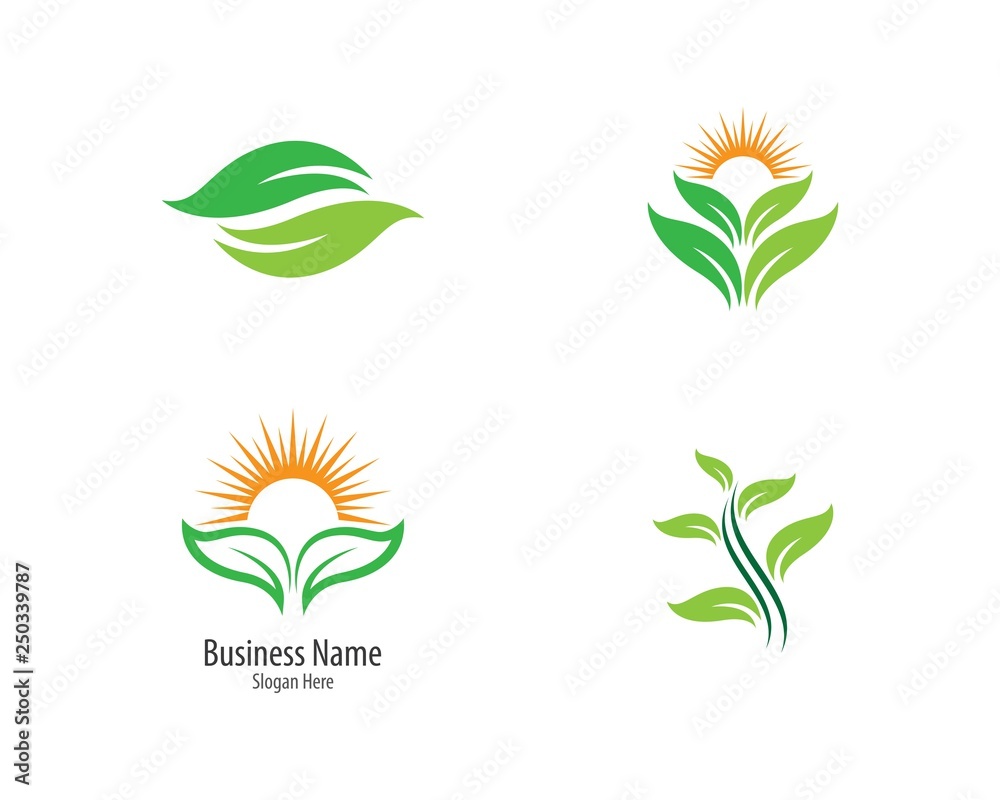 Obraz premium Ecology logo illustration