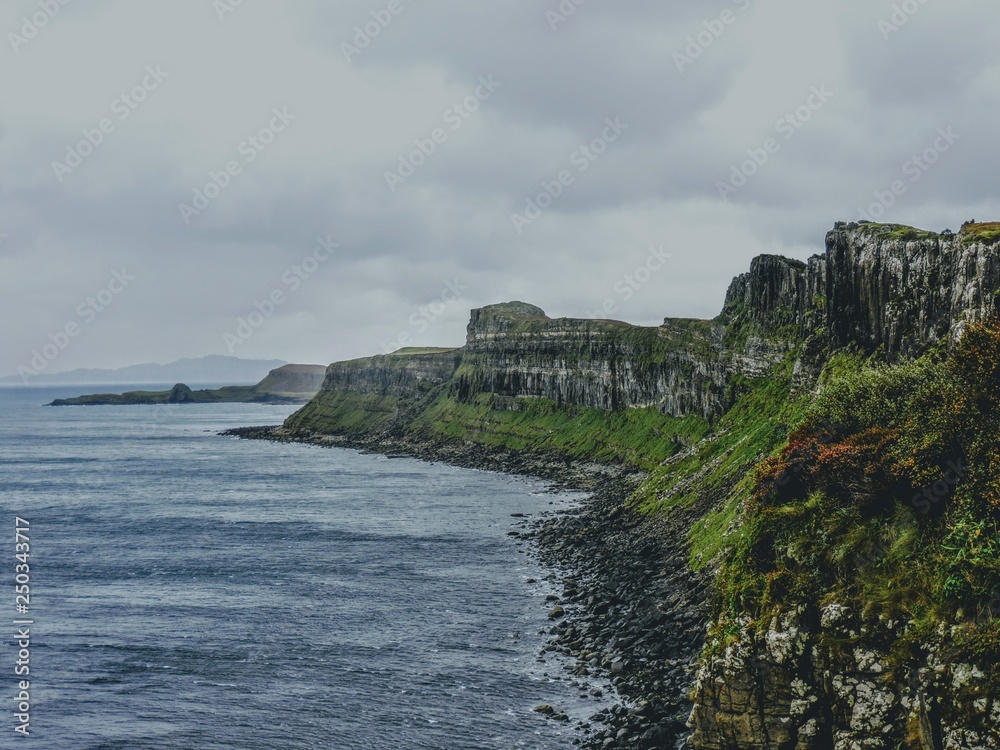 Rocky Coastal Cliffs of the Isle of Skye