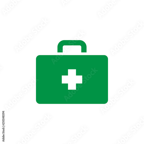 First aid icon design template vector isolated