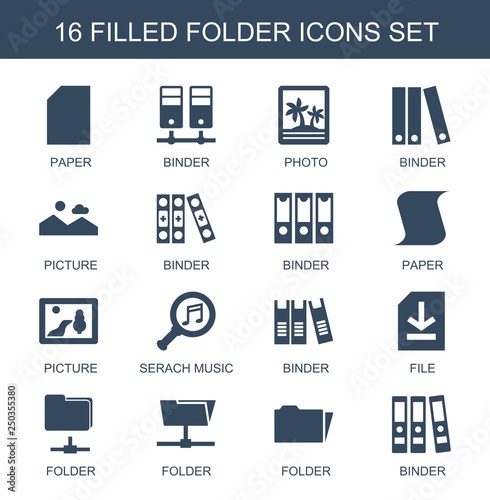 folder icons