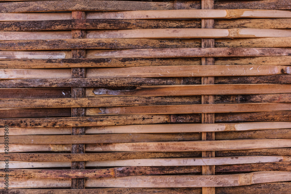Wickerwork bamboo beautiful