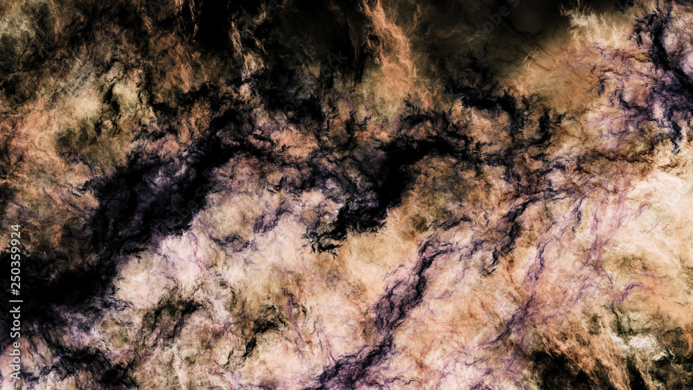 Abstract beige and black marble texture. Colorful fractal background. 3d rendering. Abstract beige and black marble texture. Colorful fractal background. 3d rendering.