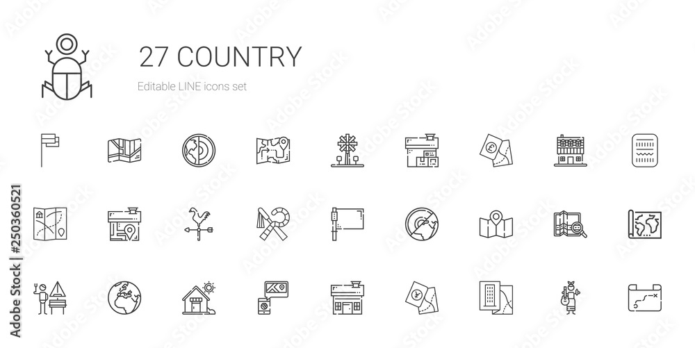 country icons set country icons set