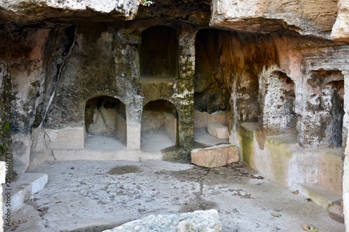 Slika na platnu Tomb 6 Burial Cave, Tombs of the Kings, Paphos, Cyprus