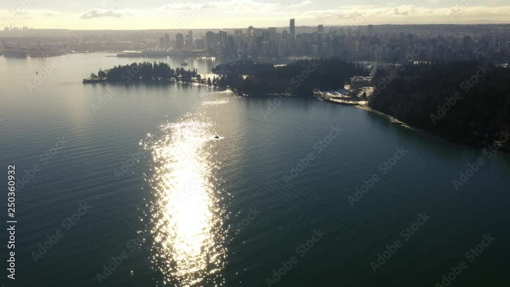Aerial view of downtown Vancouver, Canada Aerial view of downtown Vancouver, Canada