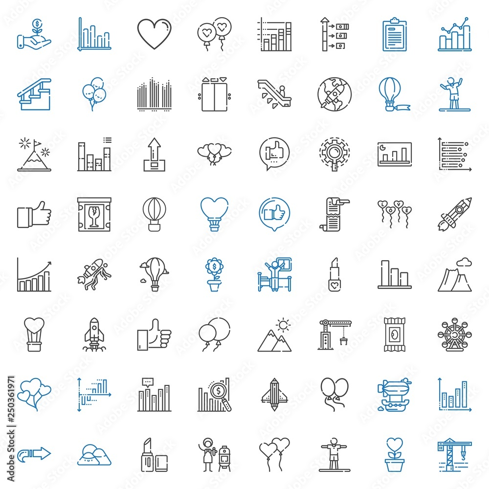 up icons set up icons set