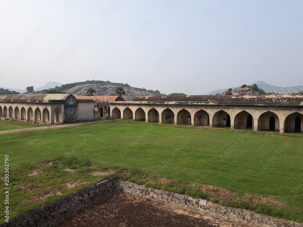Kalyana Mahal at Gingee Fort, Tamil Nadu, India