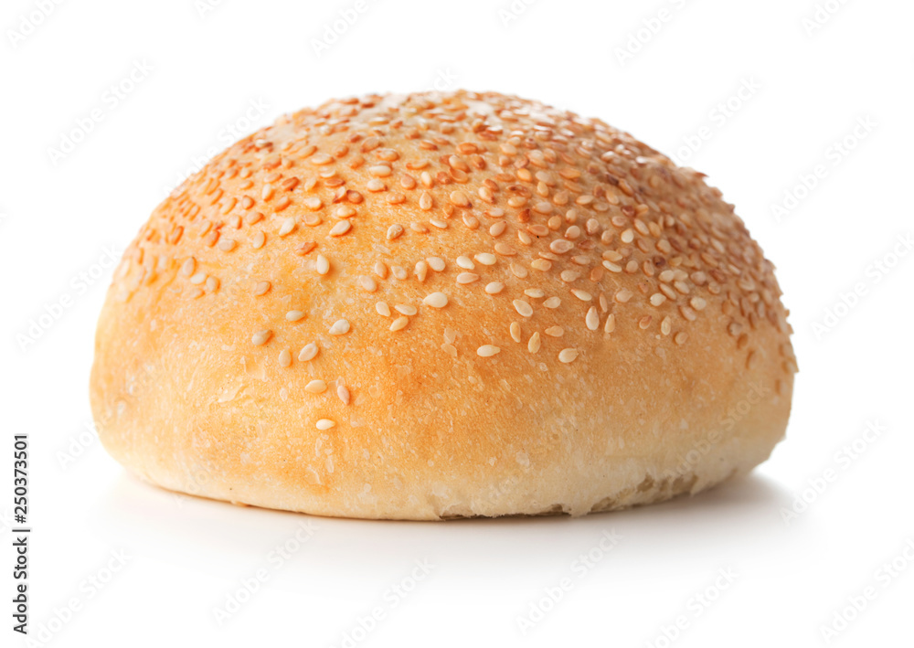 bun for burger isolated on white background bun for burger isolated on white background