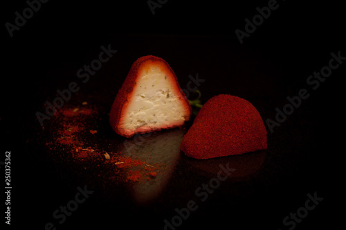 Konstfotografi French cheese - Boulette d'Avesnes