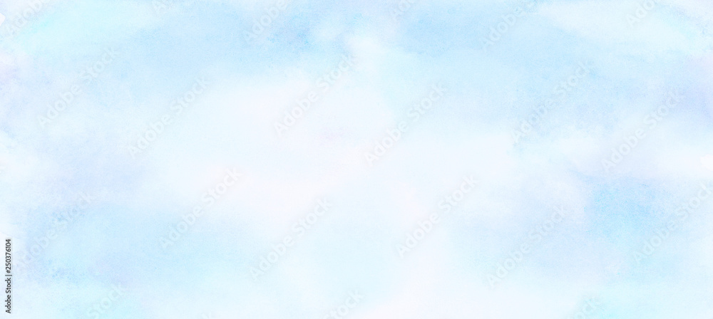 Abstract grunge tint light blue watercolor background. Aquarelle painted azure gradient color splashing on textured paper. Vintage water color splash template or canvas for design, retro card Abstract grunge tint light blue watercolor background. Aquarelle painted azure gradient color splashing on textured paper. Vintage water color splash template or canvas for design, retro card
