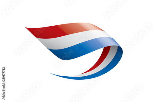 Netherlands flag, vector illustration on a white background Free Download Netherlands flag, vector illustration on a white background - GFXLoad
