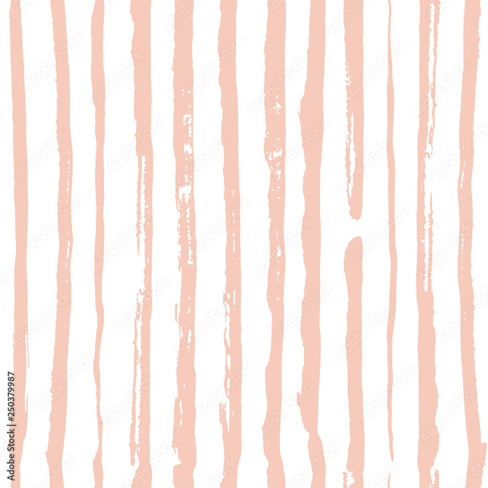 Pink ink lines on a transparent background. Vector seamless pattern in ...