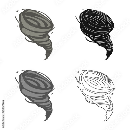 Vector design of weather and climate sign. Collection of weather and cloud stock vector illustration.