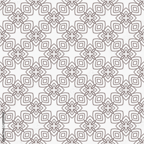 Geometric Pattern. Seamless Texture Grey Color Background. Vector illustration