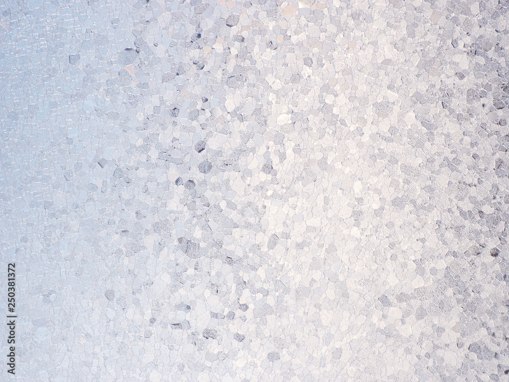 Silver winter background with frost pattern
