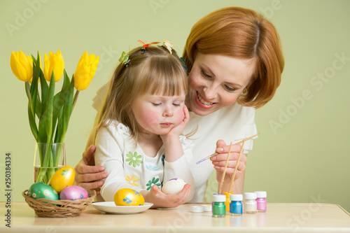 Mother and child daughter p...