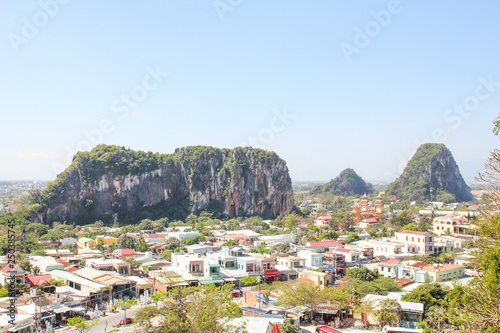 View of Marble Mountain in ...