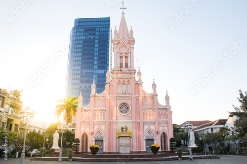 Da Nang Cathedral Church in Da Nang ,Vietnam.