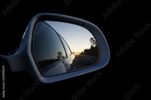car mirror as nice background
