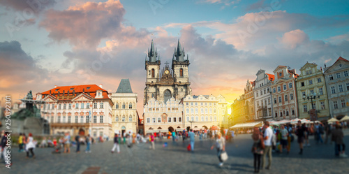  Prague under sunlight.