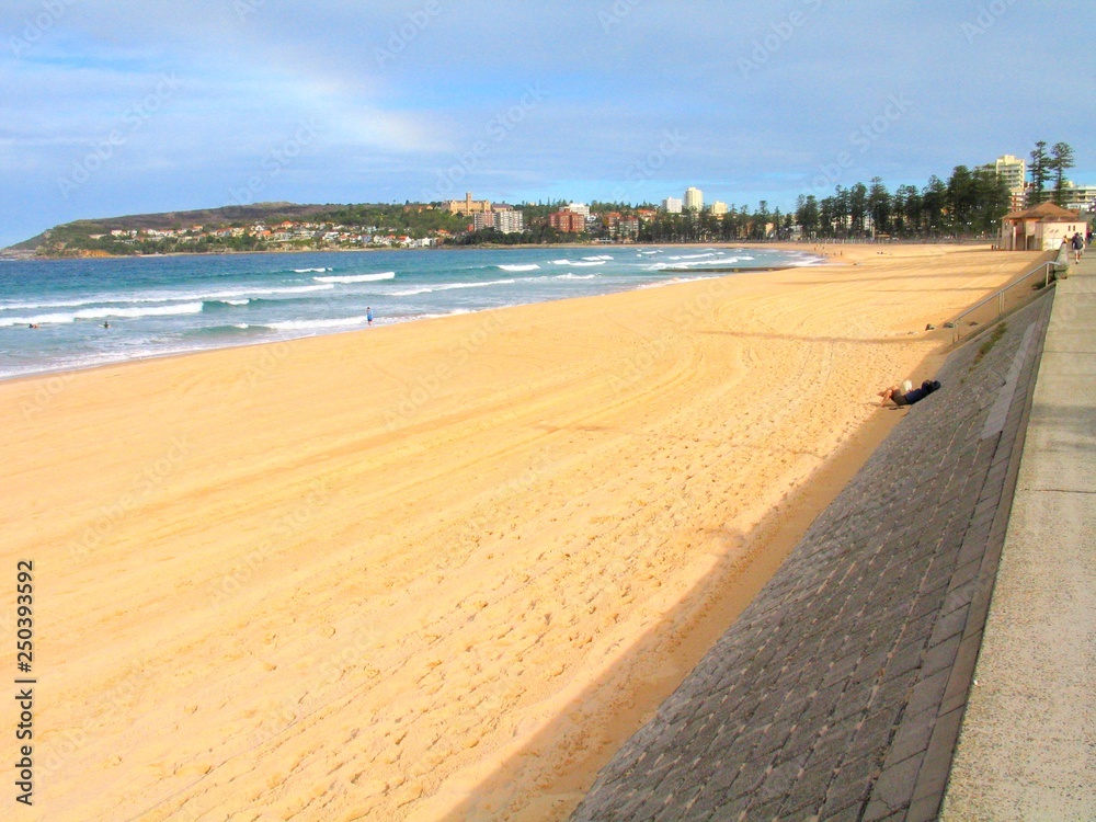 Manly. Beach of Sydney. Australia