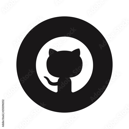 Github logo vector icon