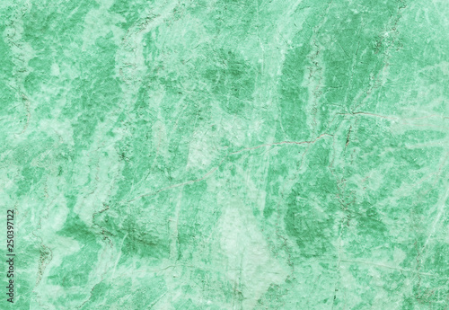 Closeup surface marble pattern at green marble stone wall textured background