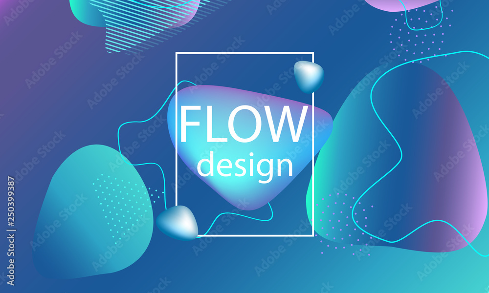 Flow shapes. Wavy cover design. Liquid wallpaper. Flow shapes. Wavy cover design. Liquid wallpaper.