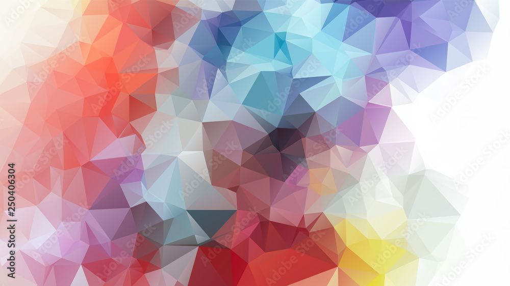Obraz premium Abstract Color Polygon Background Design, Abstract Geometric Origami Style With Gradient