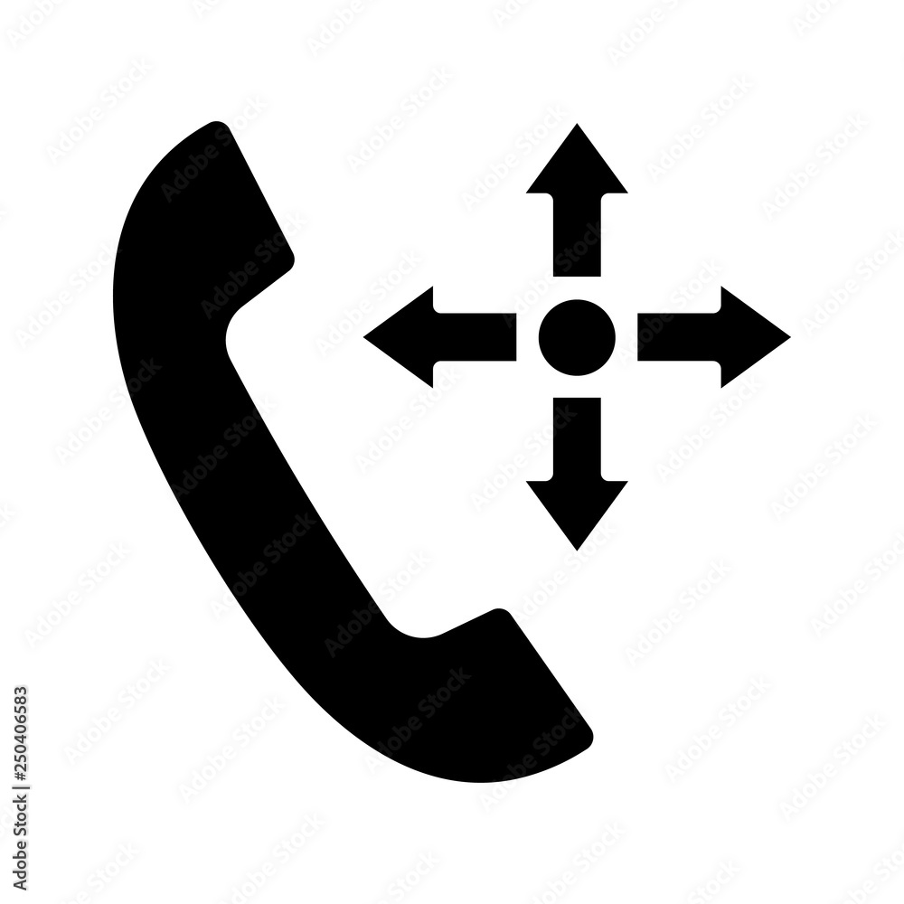 Delivery service call glyph icon Delivery service call glyph icon