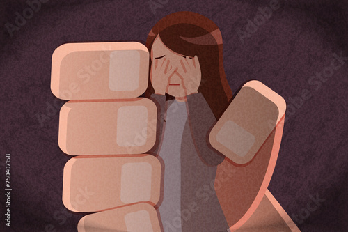 harassment and bullying concept