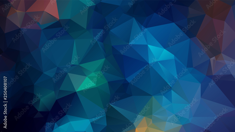 Obraz premium Abstract Color Polygon Background Design, Abstract Geometric Origami Style With Gradient