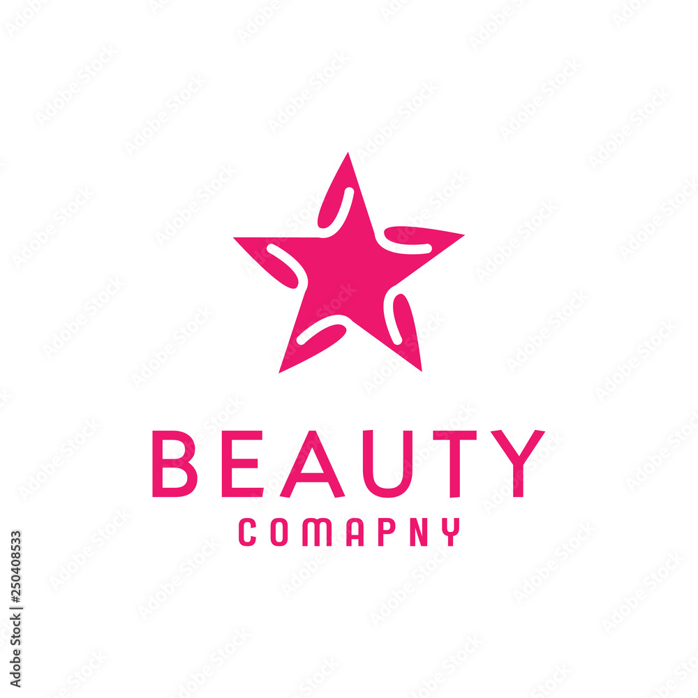 Creative Star Design Logo Vector Graphic