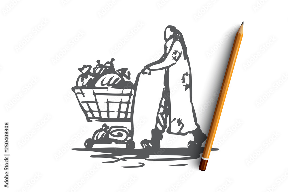 Homeless, beggar, poor, dirty, help concept. Hand drawn isolated vector. Homeless, beggar, poor, dirty, help concept. Hand drawn isolated vector.