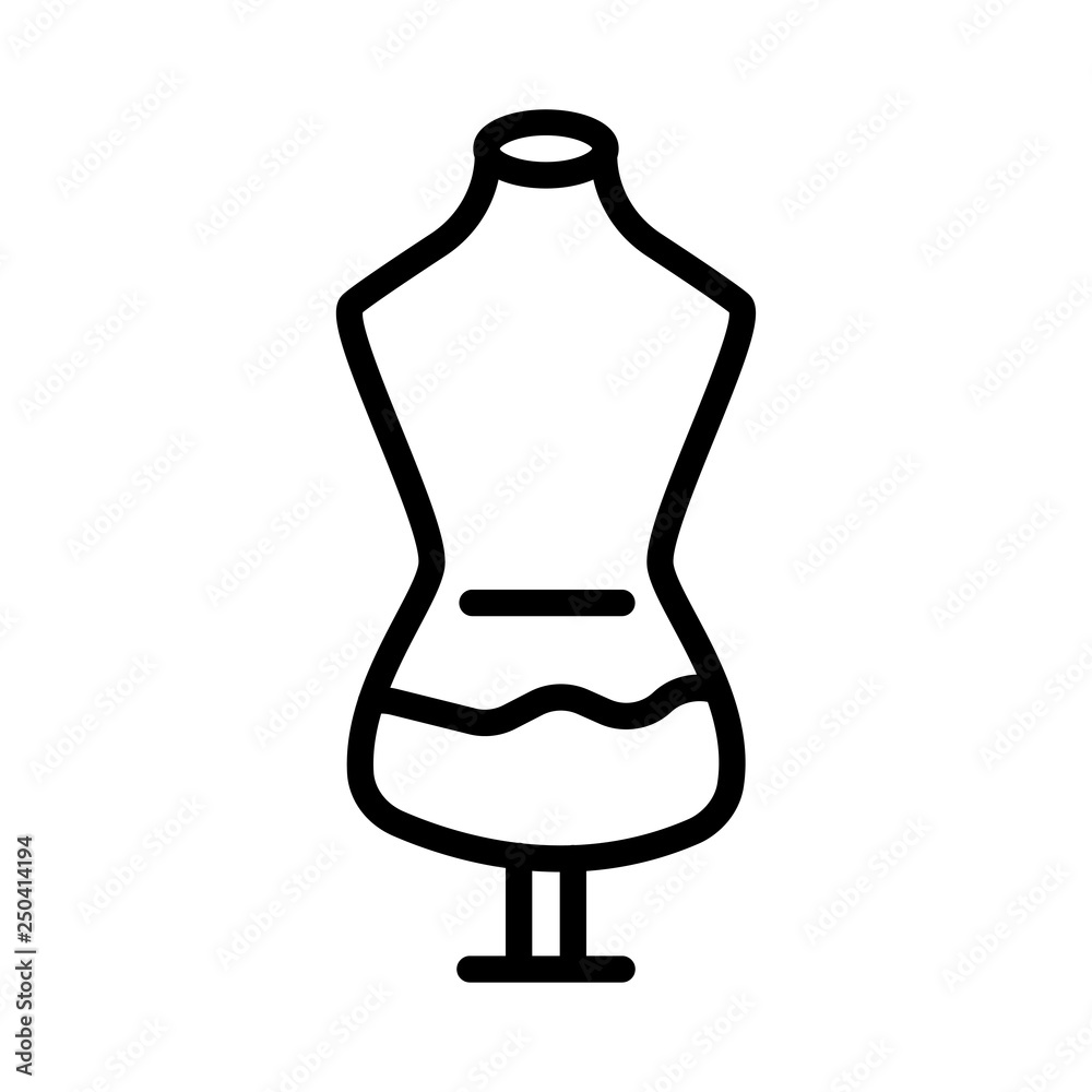 Fotografie cloth stand  dress  tailor