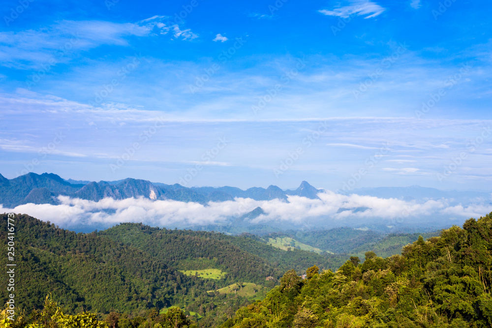 Beautiful landscape, Mae moei National Park,Thailand