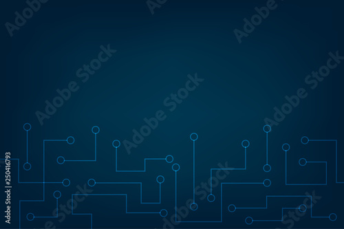 Blockchain Technology connect together concept background eps10.