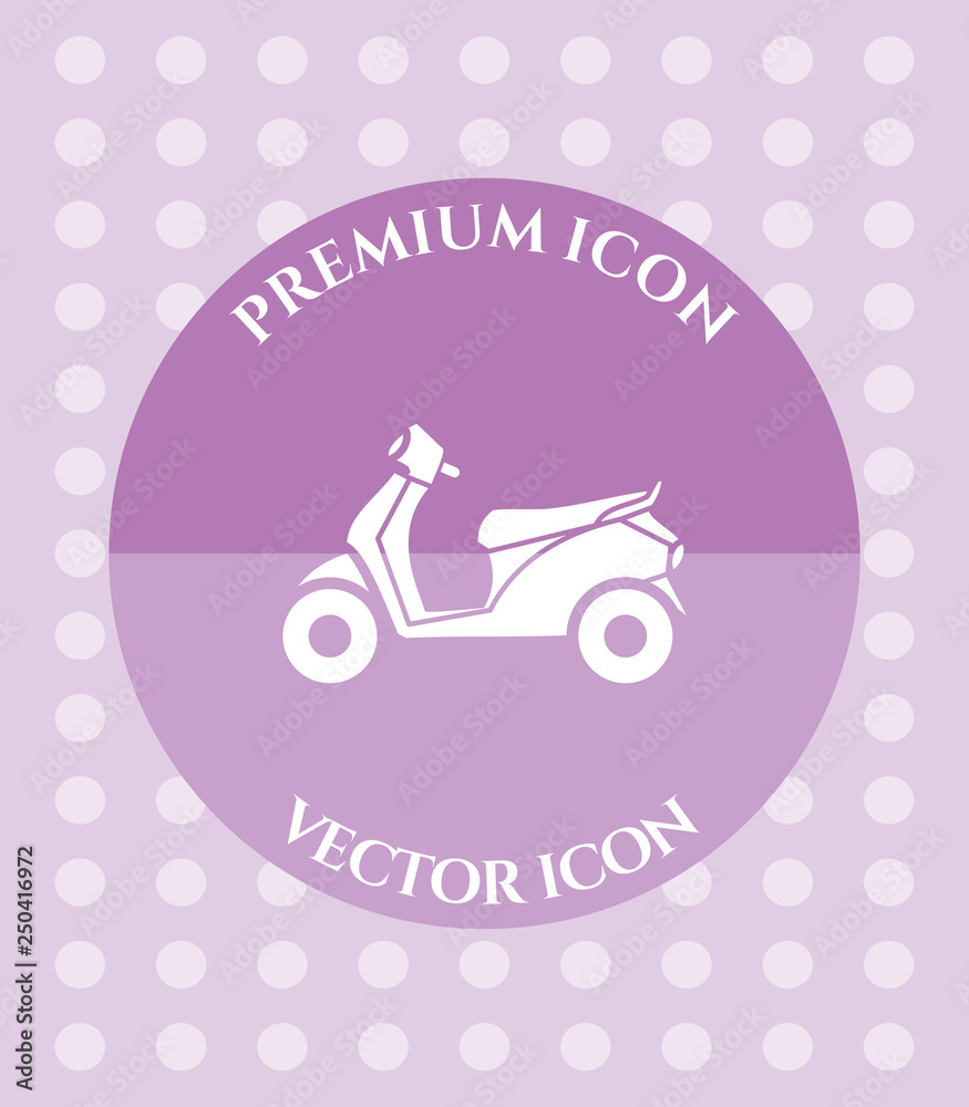 Scooter Icon for Web, Applications, Software & Graphic Designs. Scooter Icon for Web, Applications, Software & Graphic Designs.