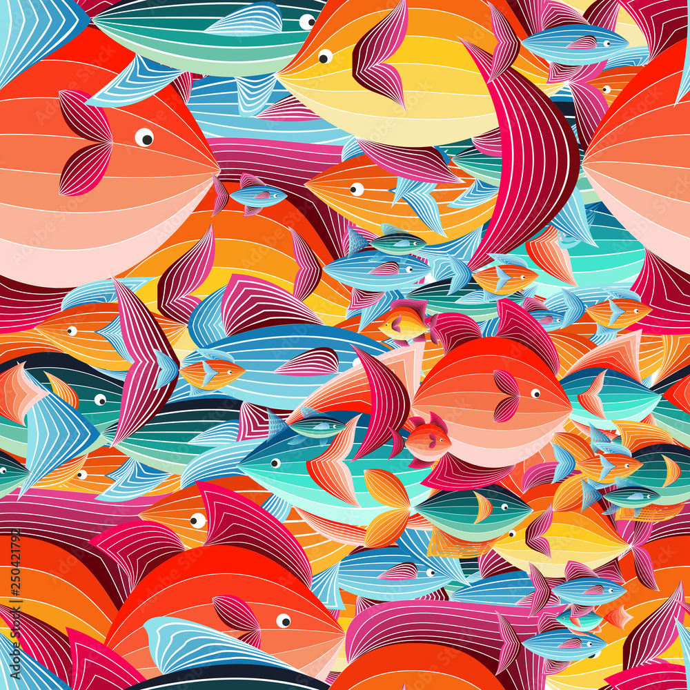 photo-art-print-seamless-pattern-of-beautiful-cute-fish-bright-cartoons-kati-kapik