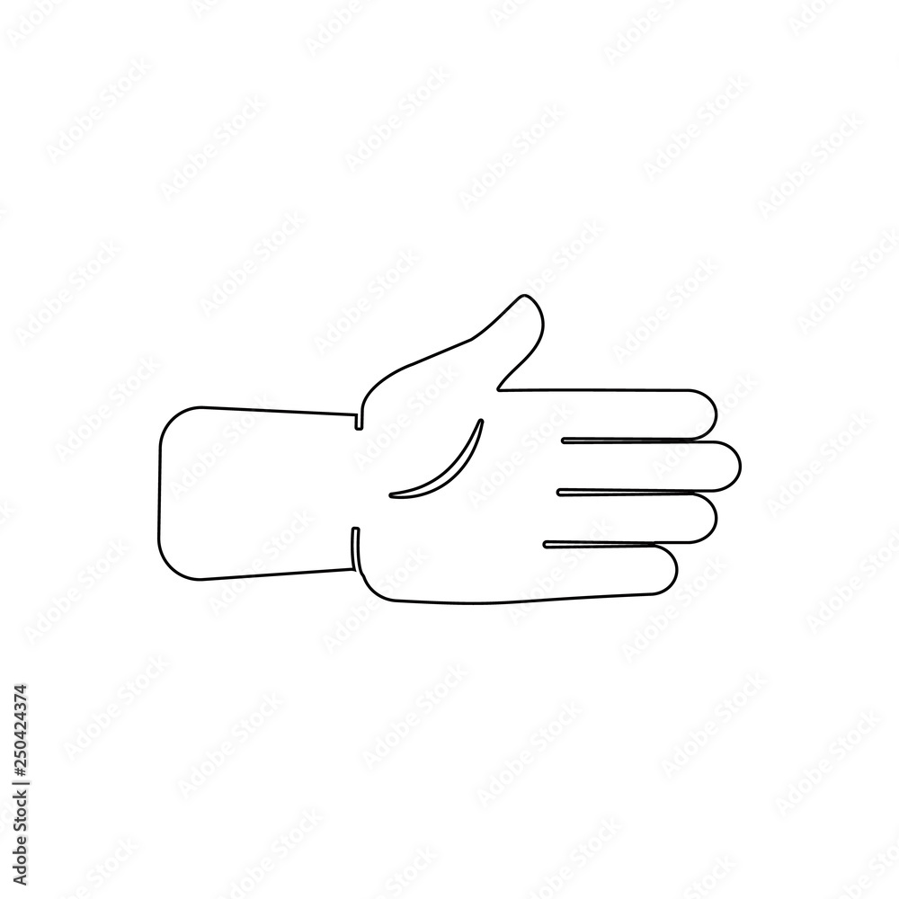 human hand icon. Element of Human parts for mobile concept and web apps icon. Outline, thin line icon for website design and development, app development human hand icon. Element of Human parts for mobile concept and web apps icon. Outline, thin line icon for website design and development, app development