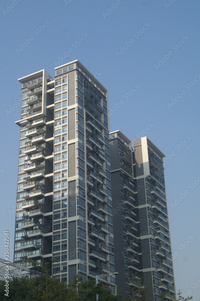 Shenzhen, China: residential architecture landscape Shenzhen, China: residential architecture landscape