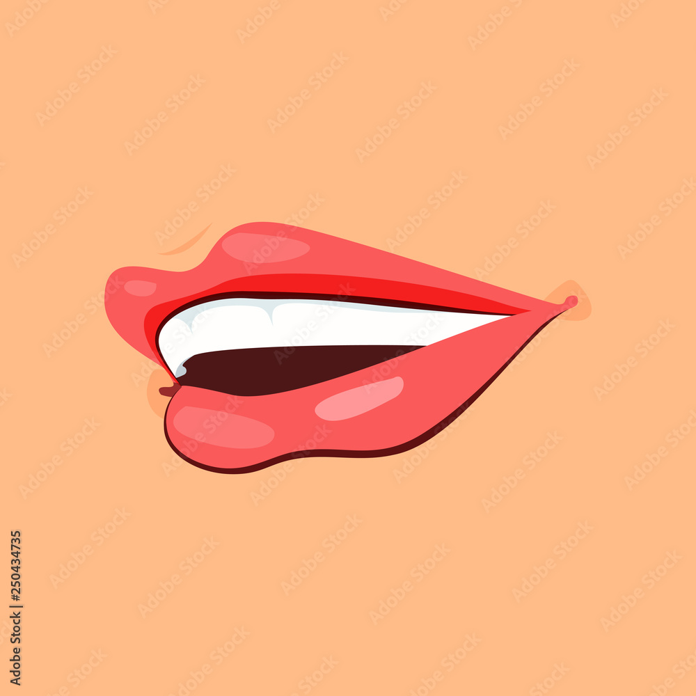 Pretty smile of lady. Face, positive, woman. Can be used for topics like chat, talk, beauty Pretty smile of lady. Face, positive, woman. Can be used for topics like chat, talk, beauty