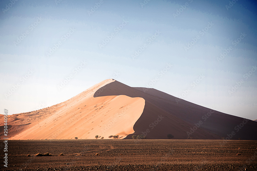 Red Dunes in Sesriem Namibia, Africa
